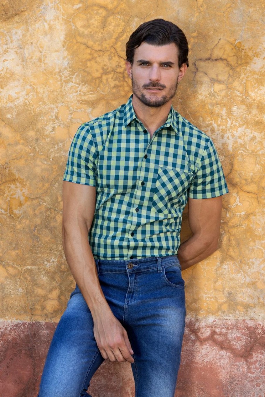 Camisas * | Andre Badi Camisa Kunak Combinacion De Colores - 6549