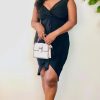 Dresses * | Shop Kloset Essentials Best Assests Dress (Black)