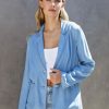 Coats & Jackets * | Sadi-001 Antonella Tencel Pocketed Blazer Sale